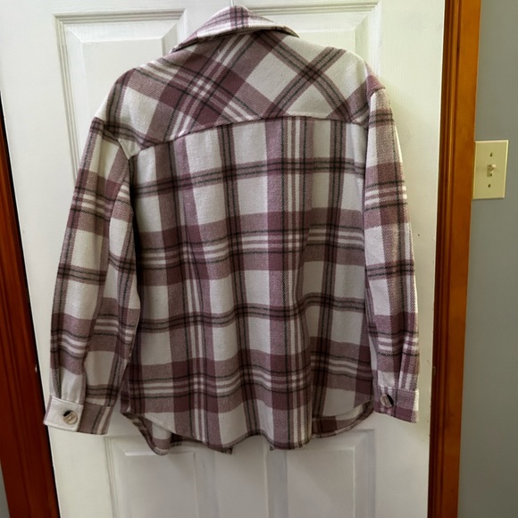 Plaid Button Up Jacket - Picture 3 of 3